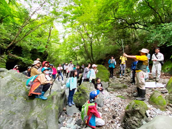 石ころ観察会