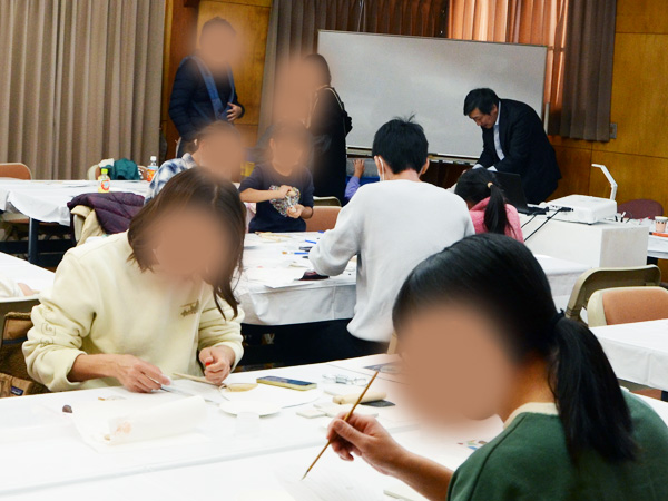 岩絵の具作り